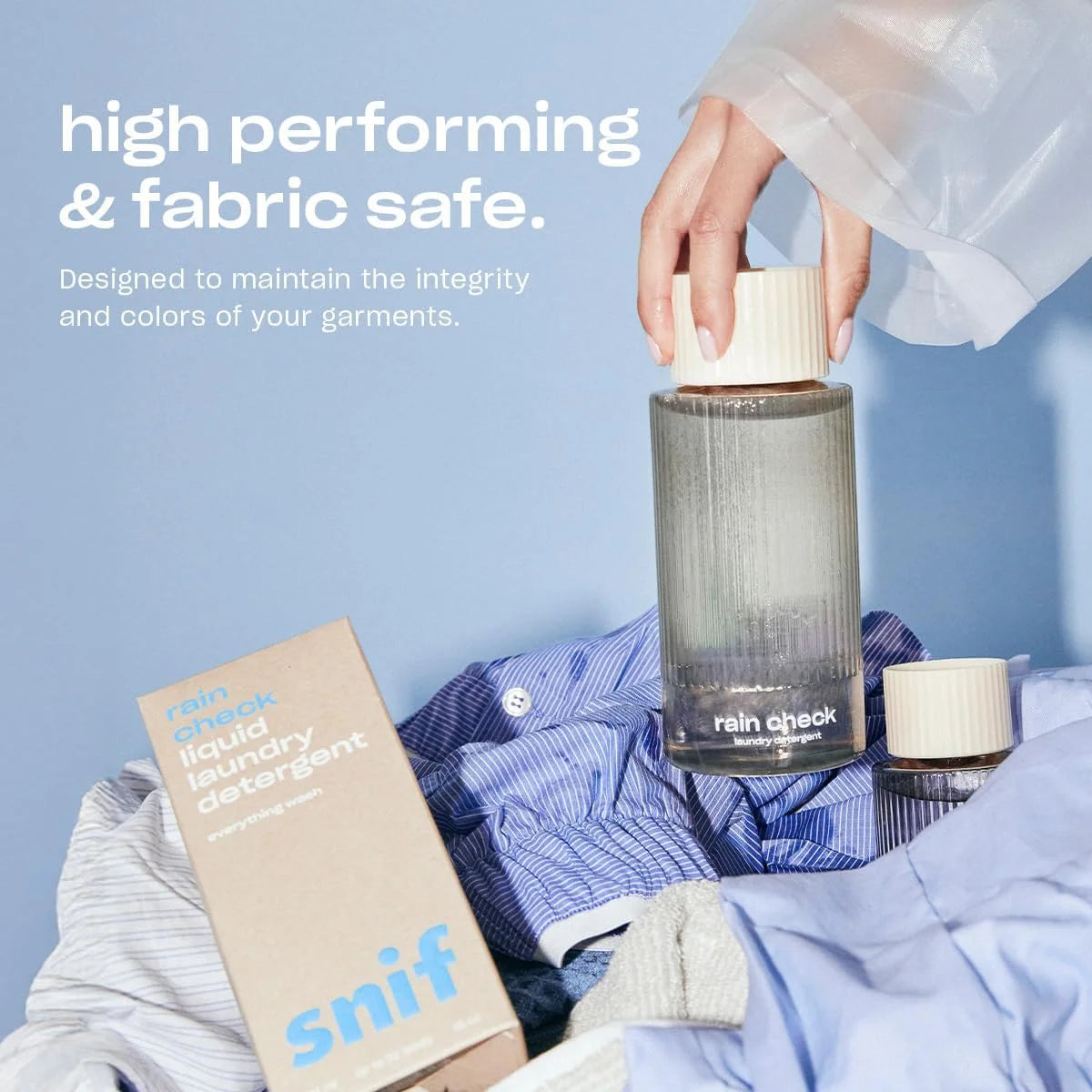 Snif Rain Check 16oz Laundry Detergent and 8.5oz Scent Booster Starter Pack