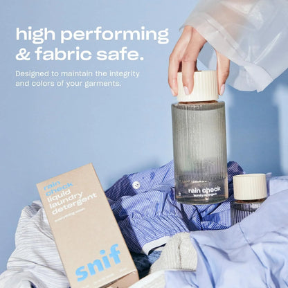 Snif Rain Check 16oz Laundry Detergent and 8.5oz Scent Booster Starter Pack