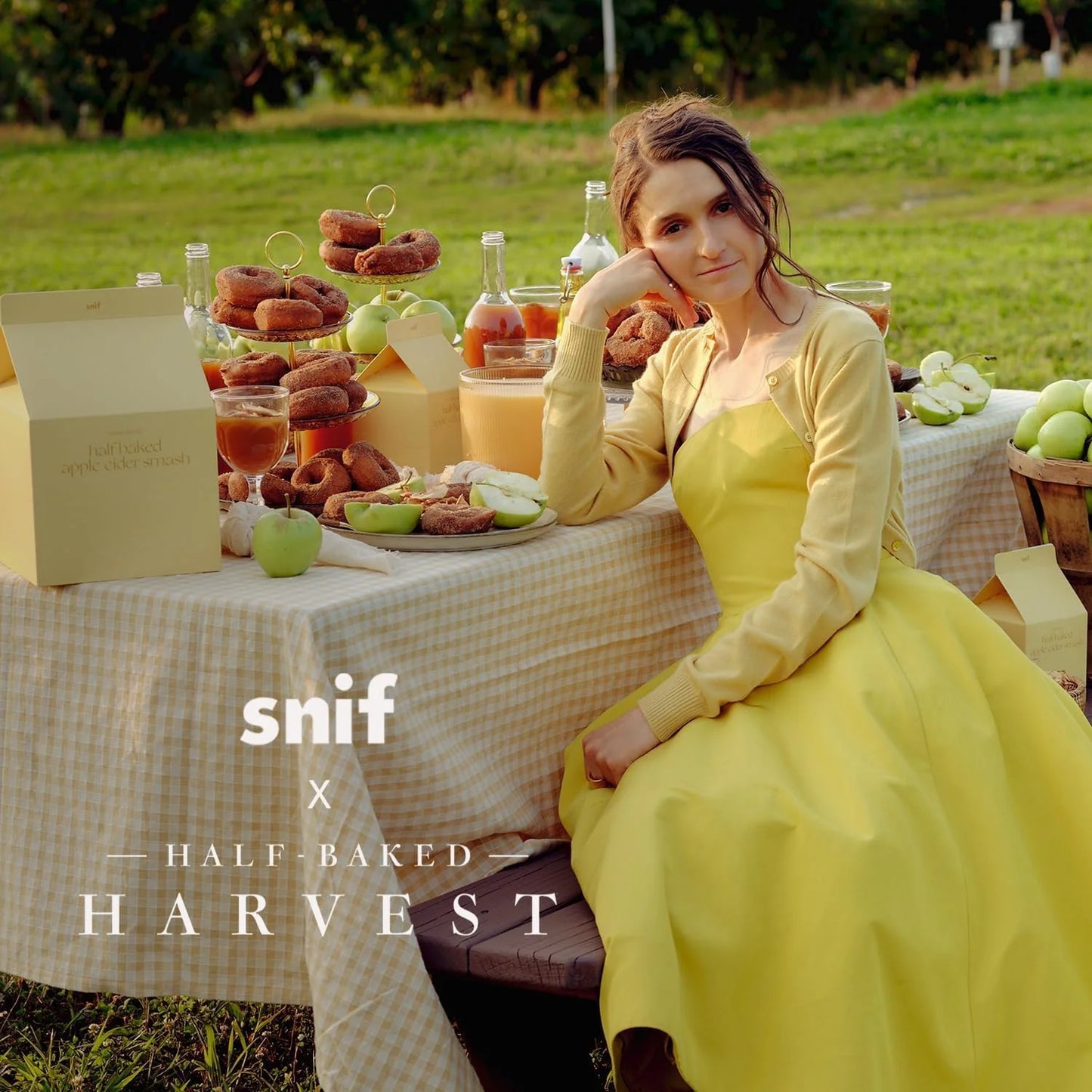 Half Baked Apple Cider Smash Scented Candle by Snif, 8.5oz