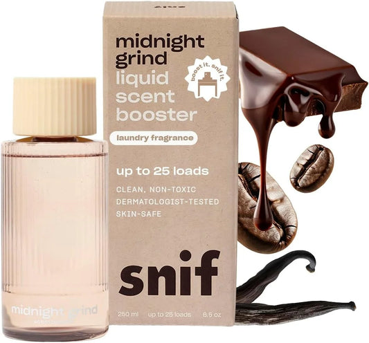 Snif Midnight Grind Non-Toxic Liquid Laundry Scent Booster, 25 Loads, 8.5oz
