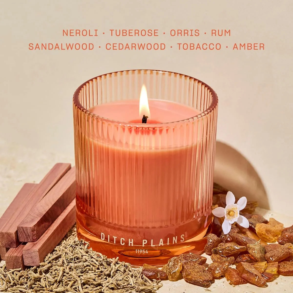 Snif Ditch Plains Scented Candle, Non-Toxic Designer Scents 8.5 oz