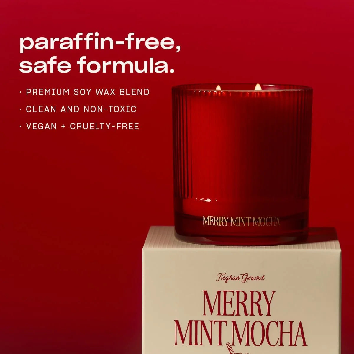 Half Baked Merry Mint Mocha Candle by Snif, 8.5 oz