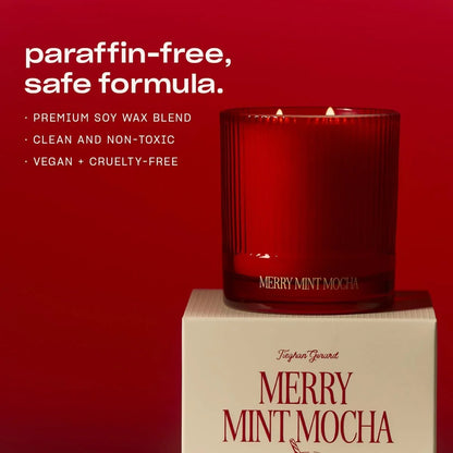 Half Baked Merry Mint Mocha Candle by Snif, 8.5 oz