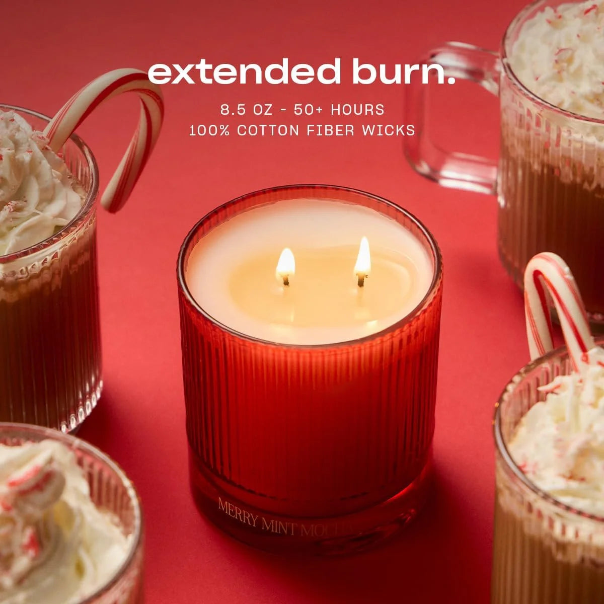 Half Baked Merry Mint Mocha Candle by Snif, 8.5 oz