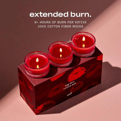 Snif Luxury Scented Candles, Big Flirt Votives