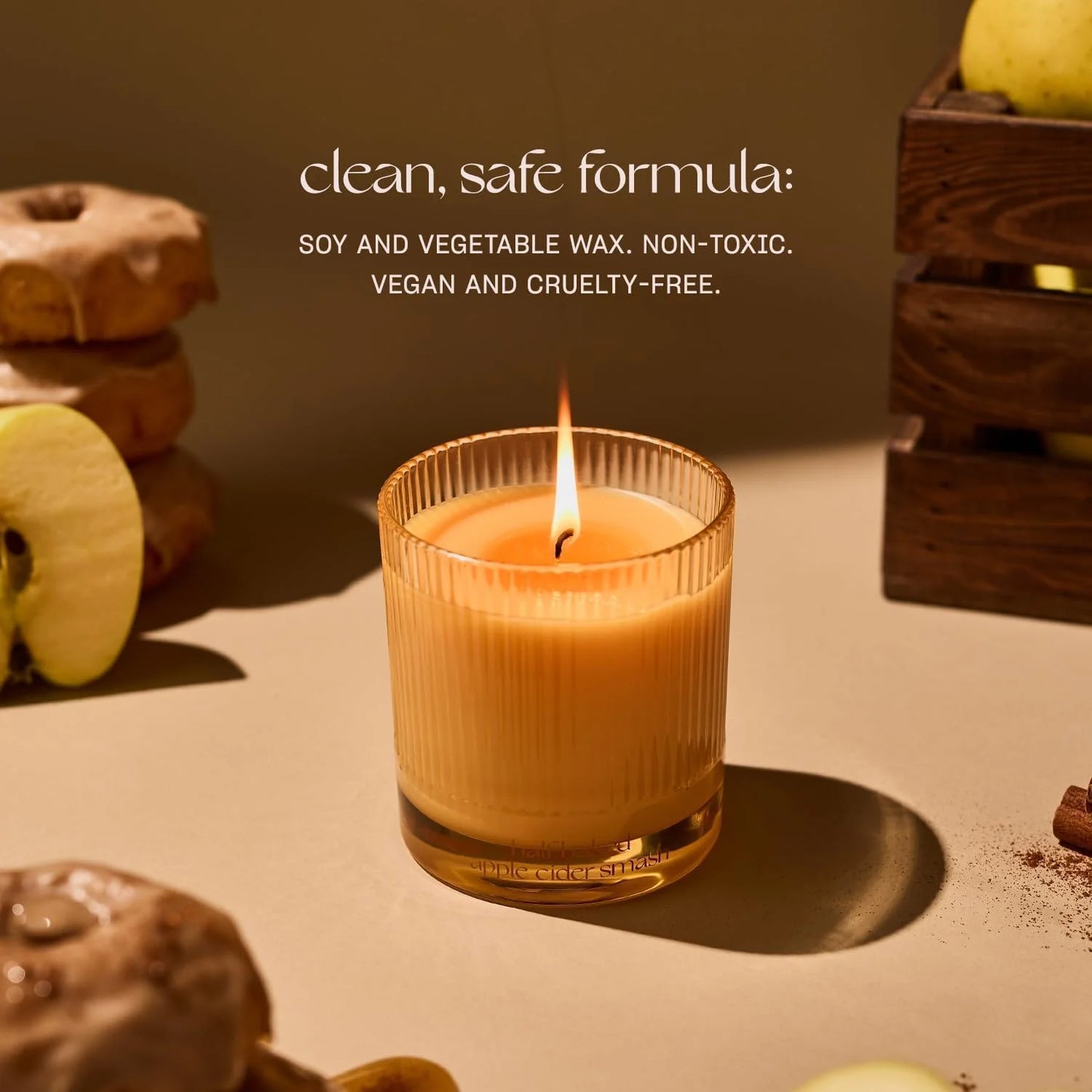 Half Baked Apple Cider Smash Scented Candle by Snif, 8.5oz