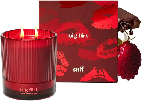 Snif Big Flirt Luxury Scented Candle, 8.5 oz