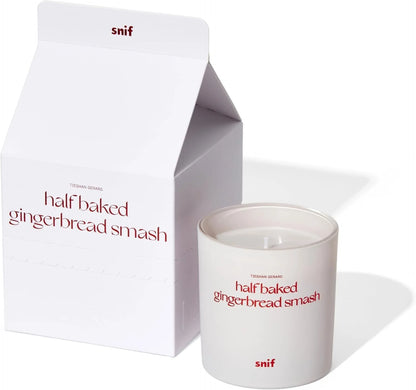 Half Baked Harvest Gingerbread Smash Holiday Scented Candle by Snif, 8.5oz