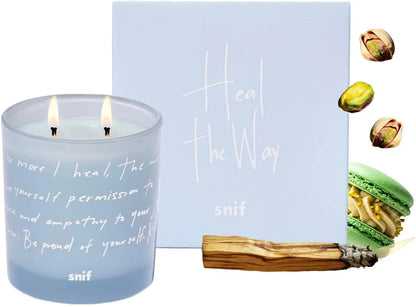 Snif Heal The Way Luxury Scented Candle, 8.5 oz