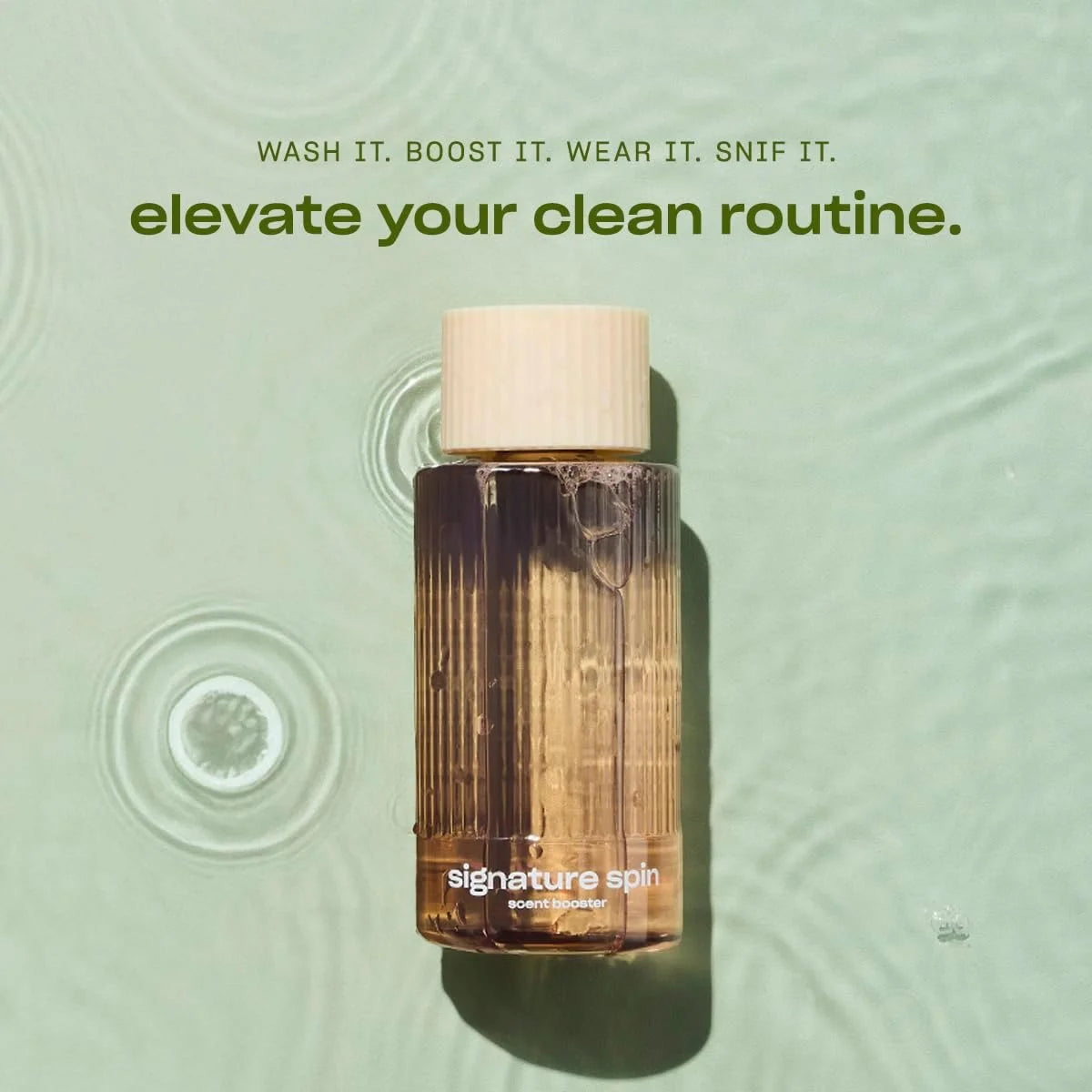 Snif Signature Spin Non-Toxic Liquid Laundry Scent Booster, 25 Loads, 8.5oz