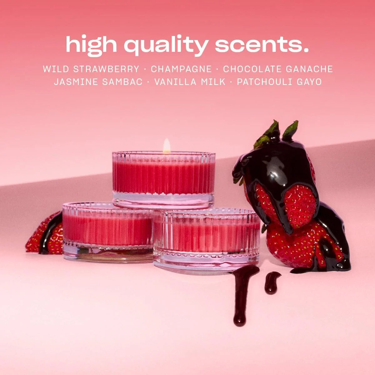 Snif Luxury Scented Candles, Big Flirt Votives